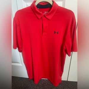 Mens Under Armour golf shirt
